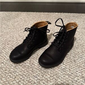 Blundstone Black Lace Up Boots - Size 3.5 UK